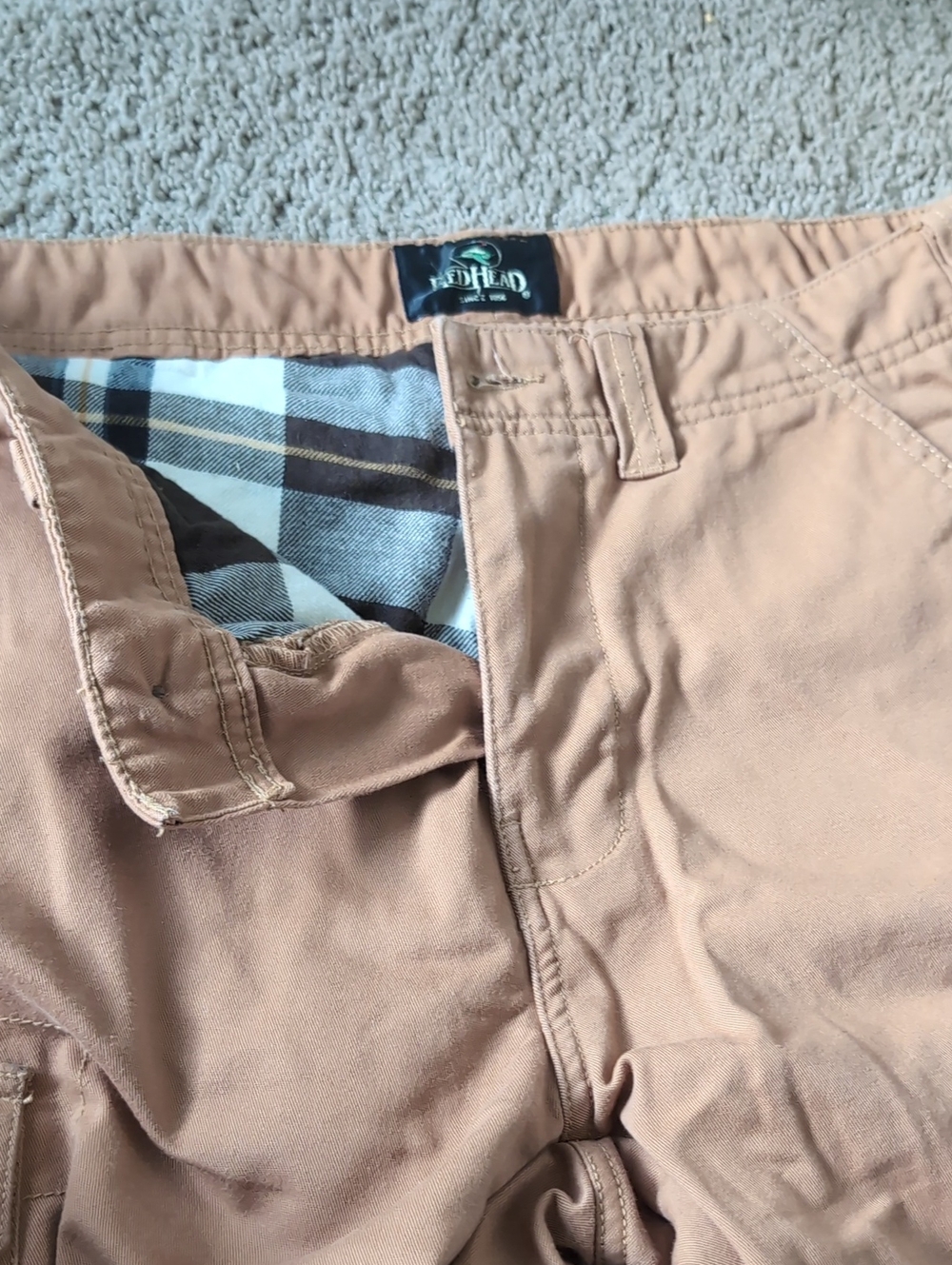RedHead Fleece Lined Casual Men's Pants